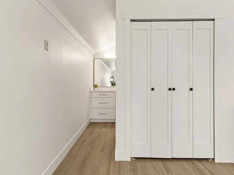 Upstairs Ensuite Bedroom #2 | Closet | Vanity Area