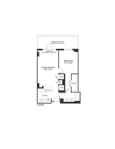 Floor plan 100-A4