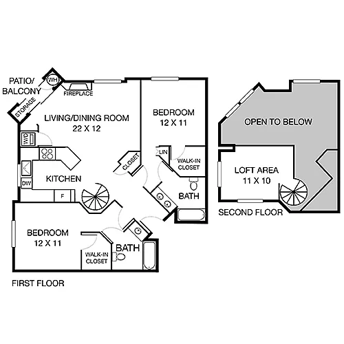 Floor plan Provence Loft Premier