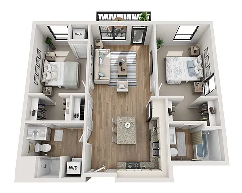 Floor plan Presley