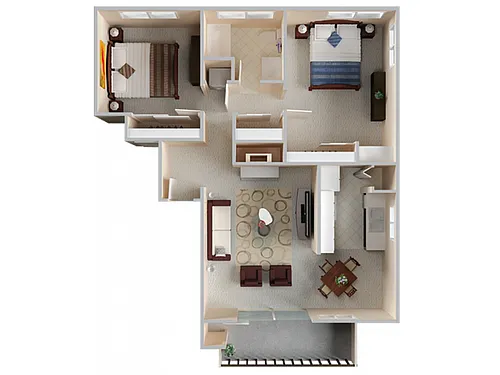 Floor plan Seabreeze