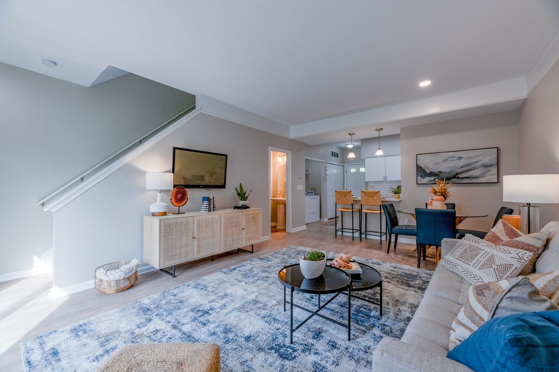 Newly Renovated Open Floor Plan Living Area