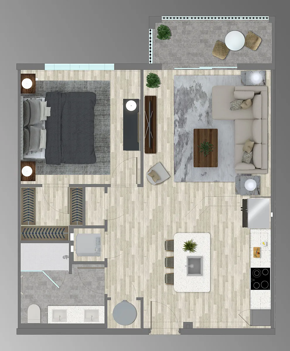 Floor plan A1