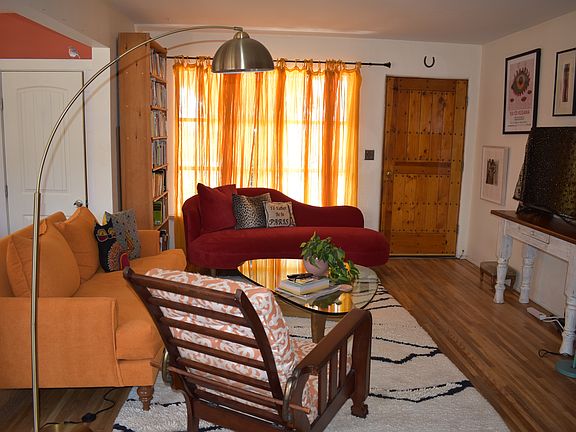 Step into the living room with a TV.