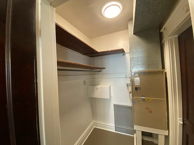 Walk-in closet.