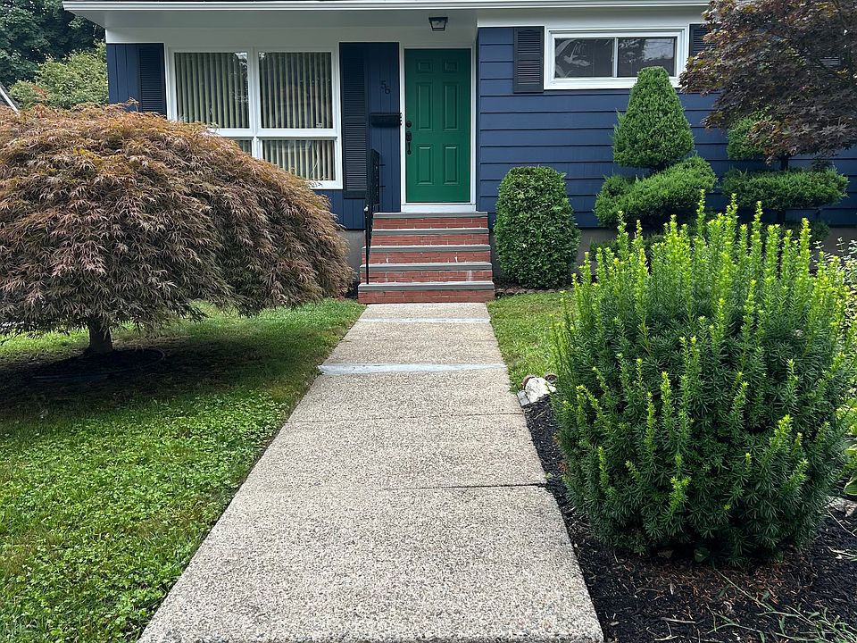 Front entrance to main house and upstairs apartment that is for rent