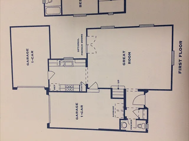 Ground floor layout