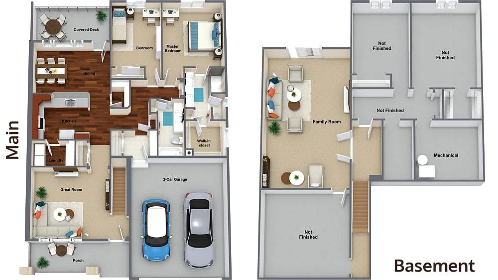Floor plan Dark Bay