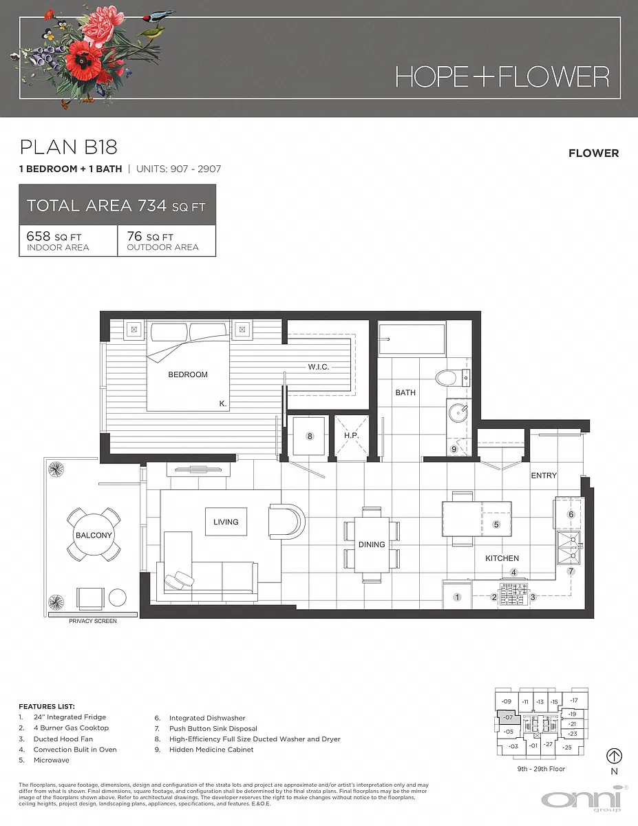 Floor plan B18