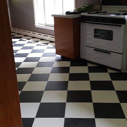 New kitchen floor