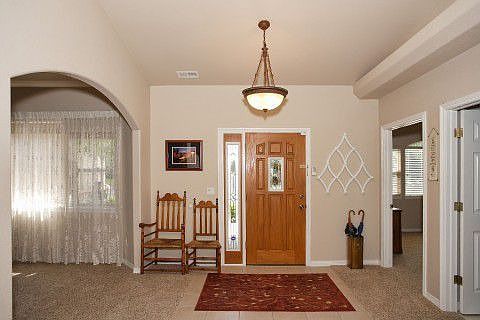 Spacious foyer