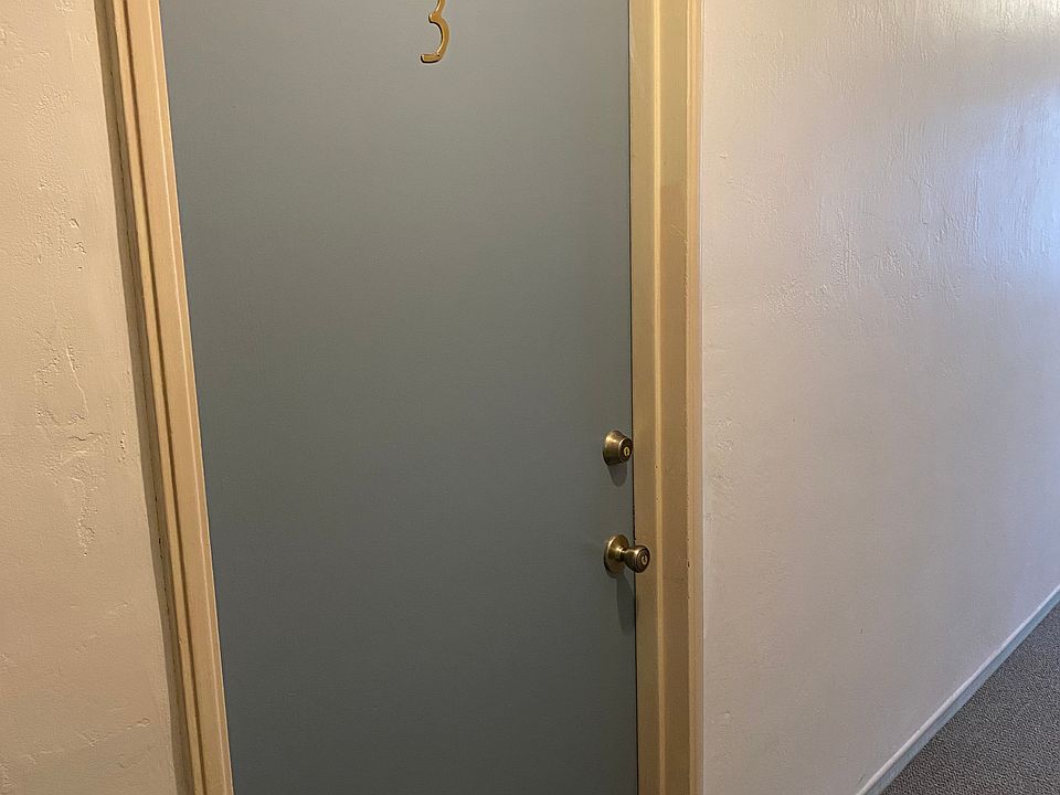 Front door of unit