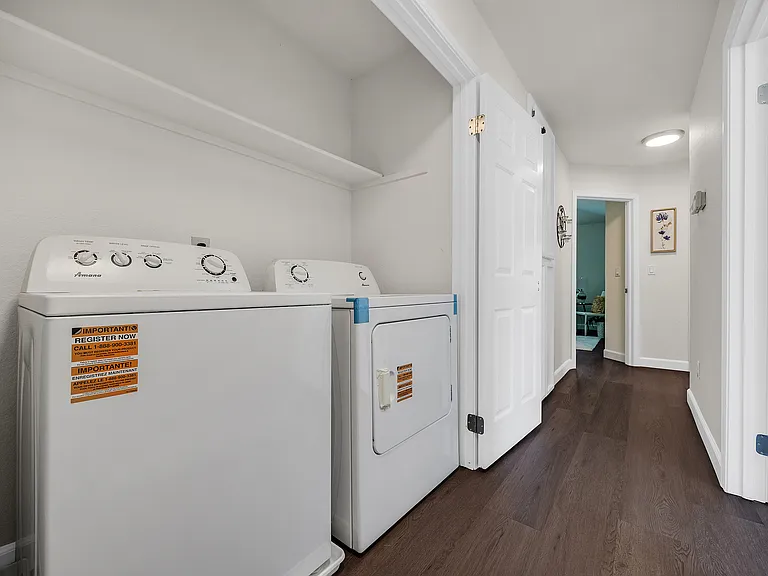 Washer and Dryer