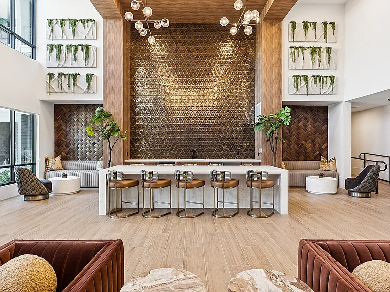 Relax and entertain in the clubroom