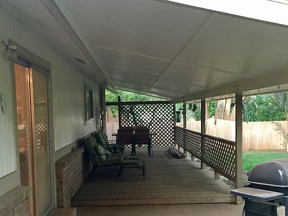 Covered patio