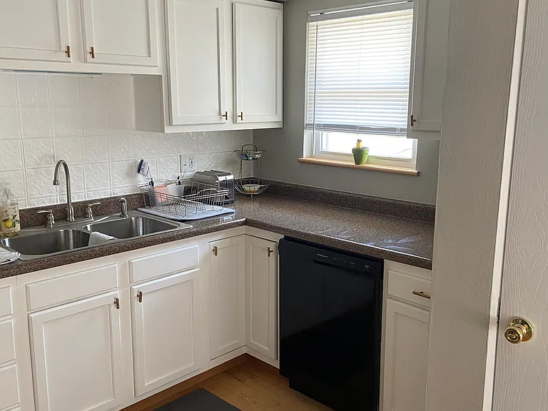 One side of kitchen