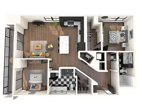 Floor plan B4