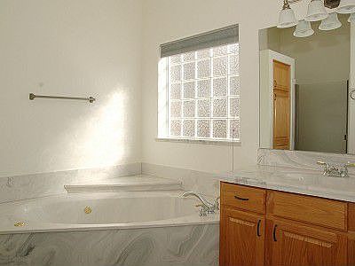Large oversized jetted tub for relaxing