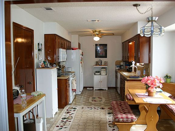 view of the kitchen from the family room