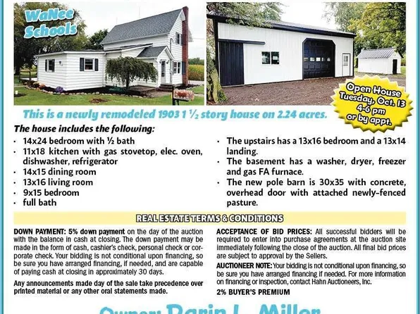 13881 N 400 W, Milford, IN 46542