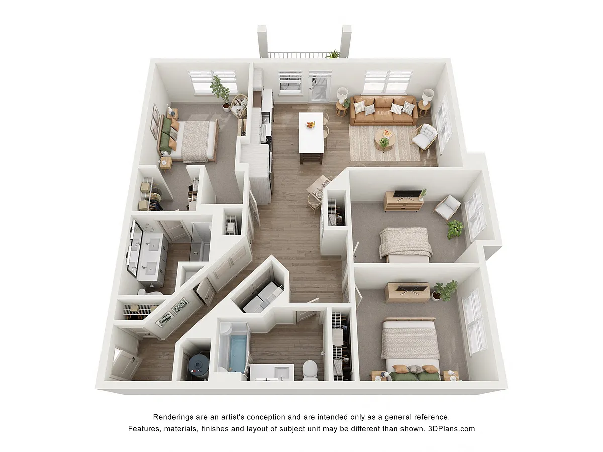 Floor plan C1 - Essential