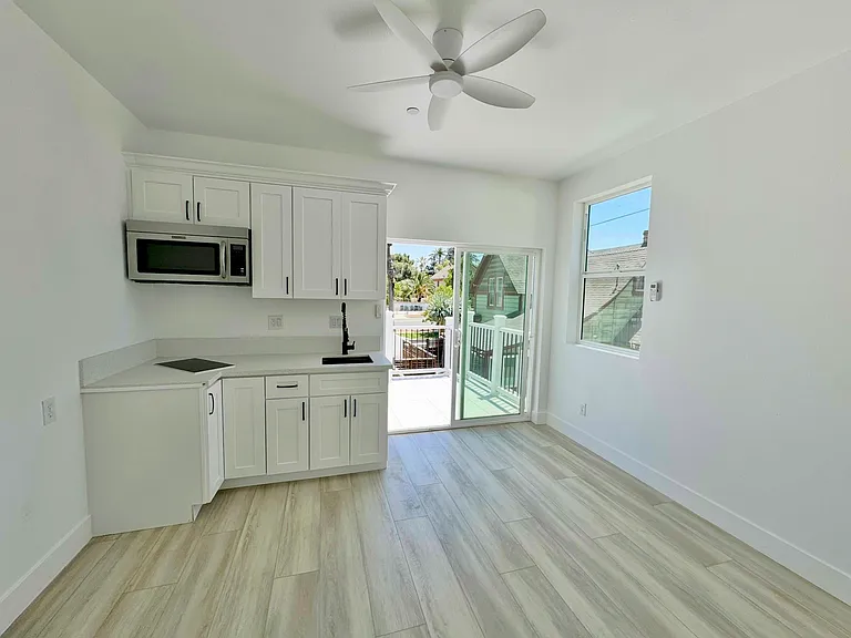 Kitchen and Living room