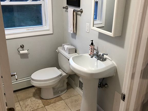 Half bath off kitchen