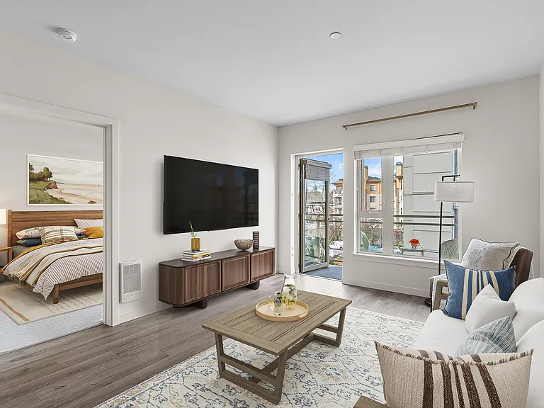 Living Room opens to Balcony
