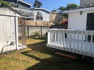 Backyard, Deck, Shed