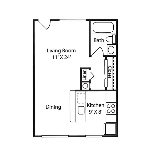 Floor plan Carmel-Platinum