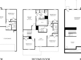 Chatham Basement Plan, Parkside at Grayson, Grayson, GA 30017
