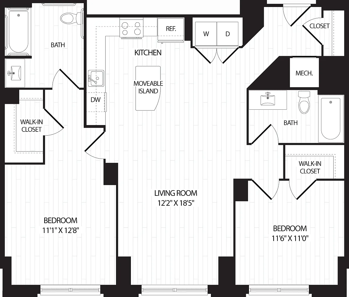 Floor plan B11