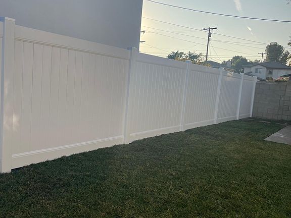 New fence