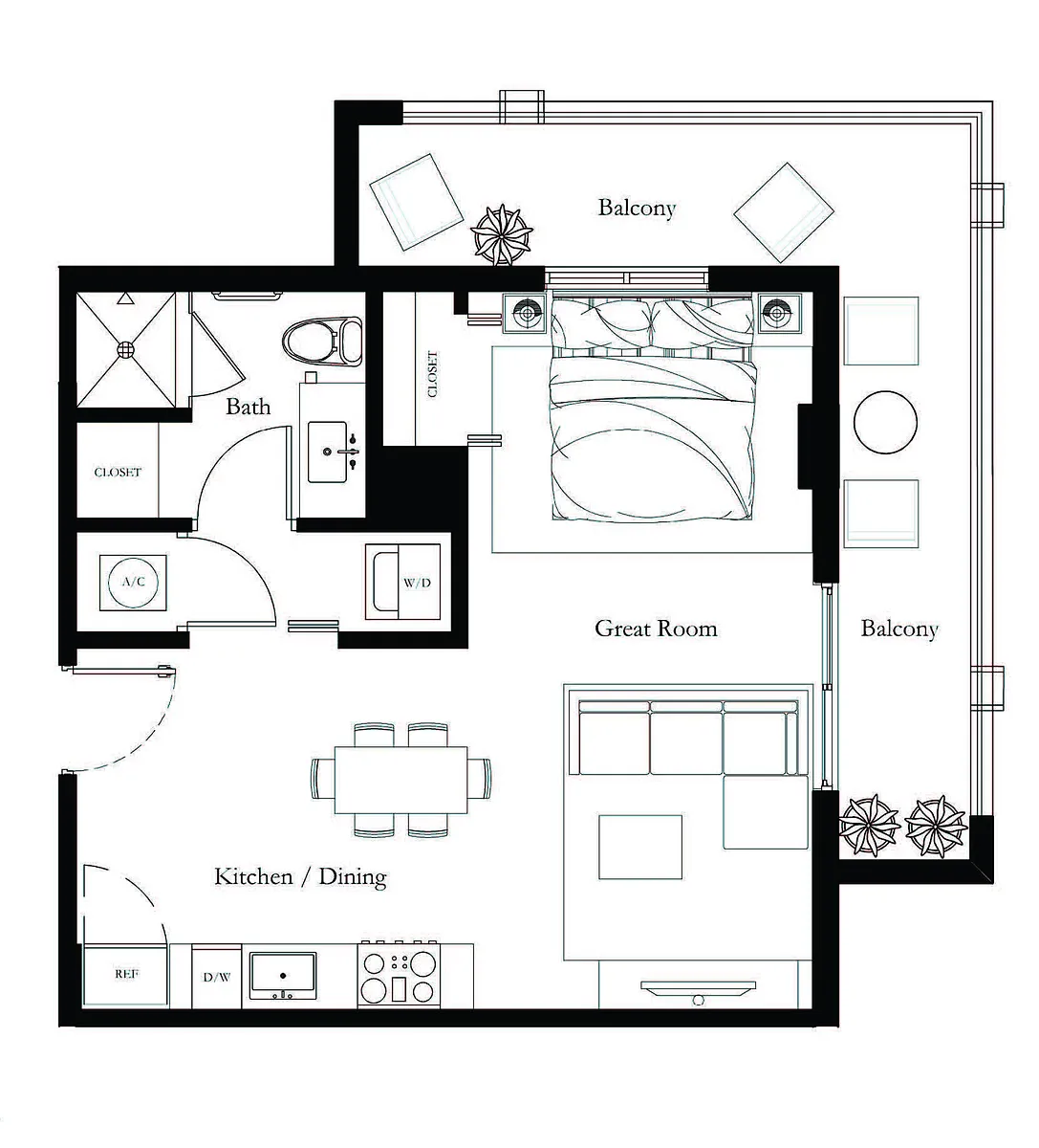 Floor plan NS4