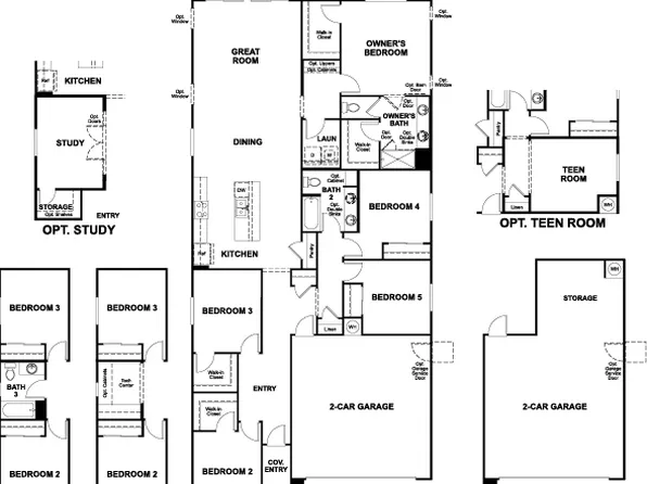 Sapphire Plan, Meridian at Star Valley