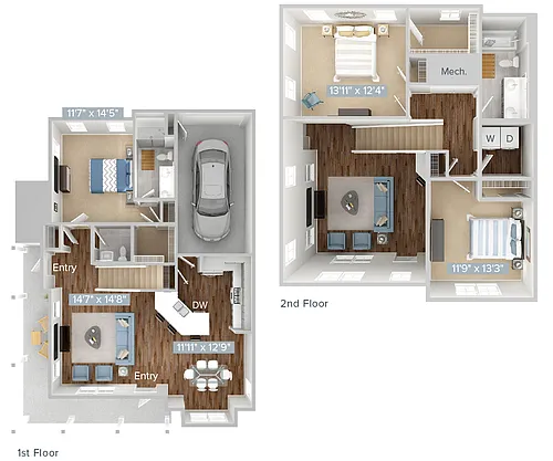 Floor plan C2T-1638