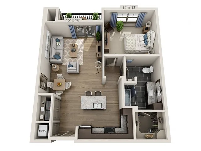 Floor plan Lennon HC
