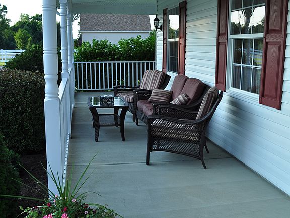 Huge wrap around front porch