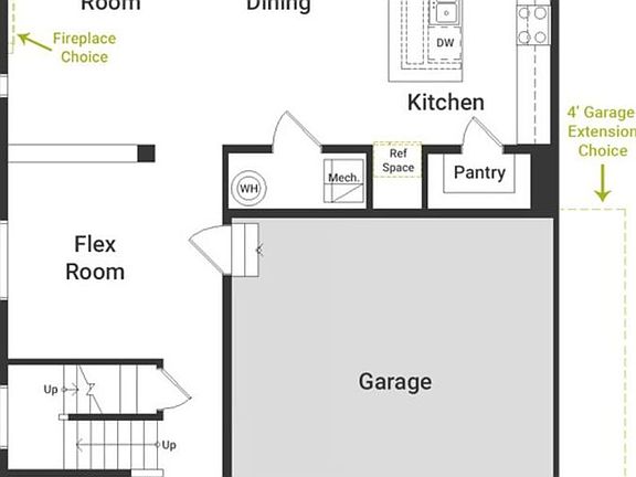 Floorplan 1st floor.