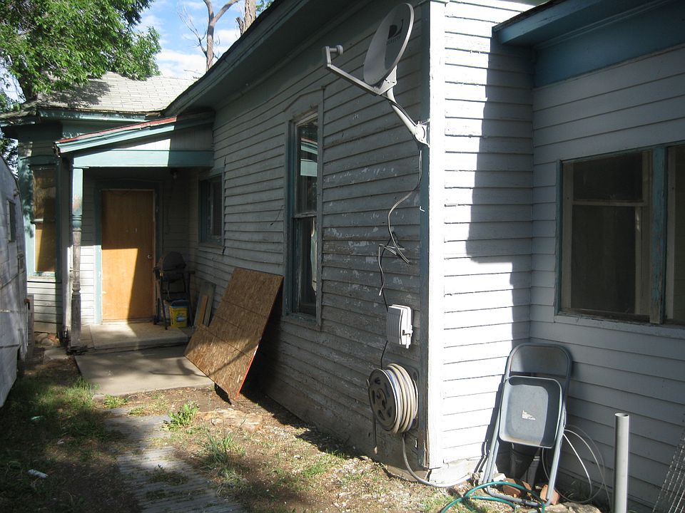 South side of house