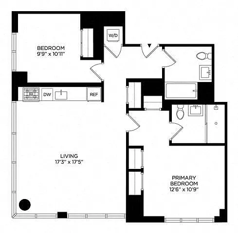 Floor plan 2AN West