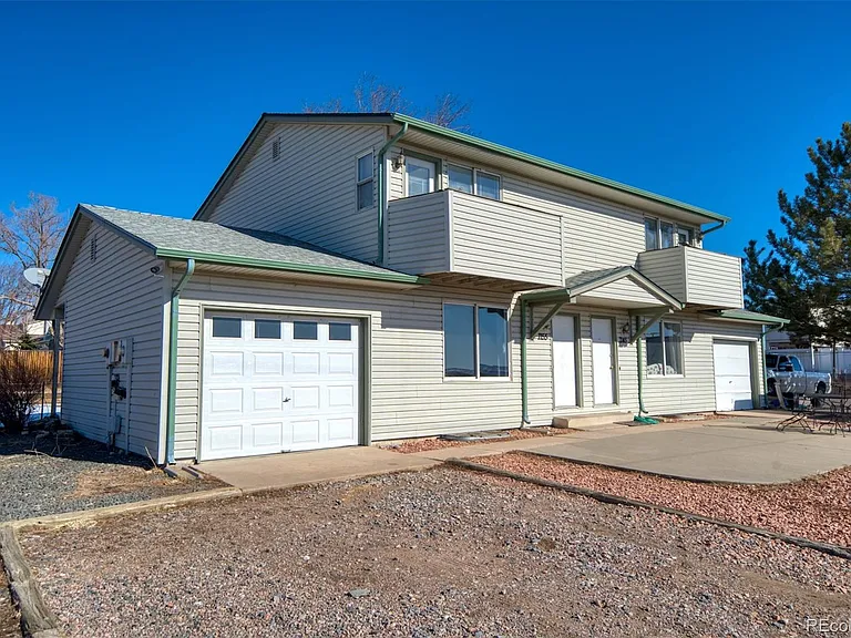 ONE CAR ATTACHED GARAGE.
