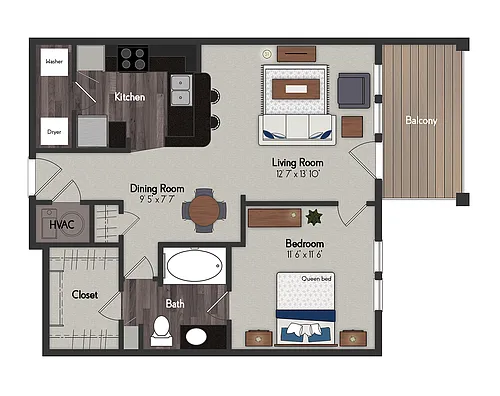 Floor plan The Berringer