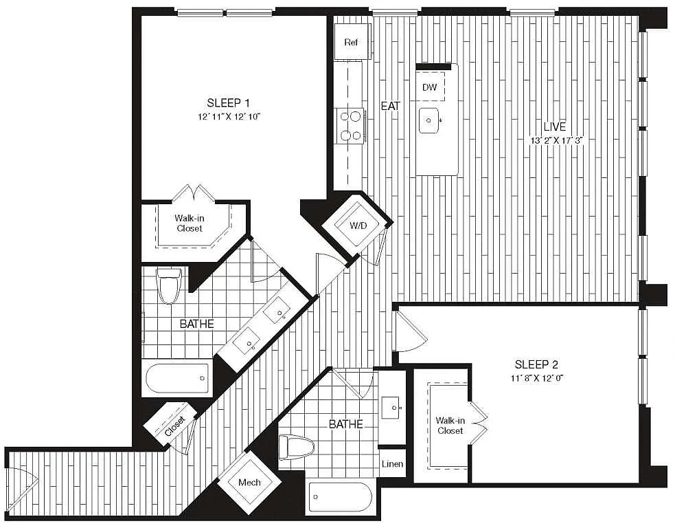 Floor plan Lotus-B30a