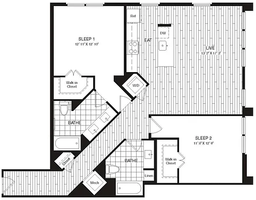 Floor plan Lotus-B30a