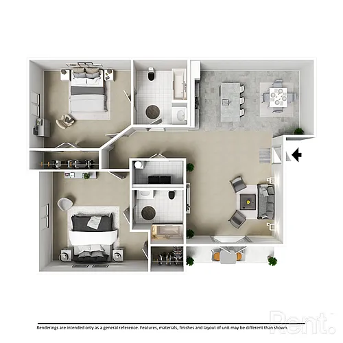 Floor plan Willow1