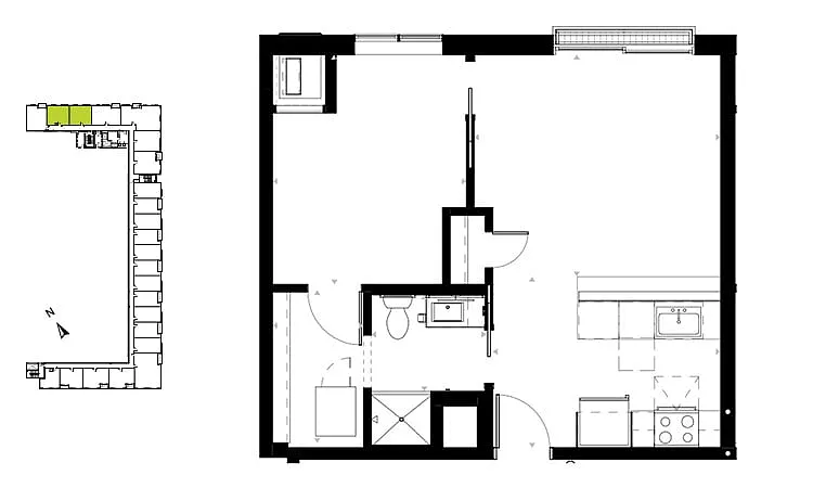 Floor plan Spoonbridge & Cherry A11