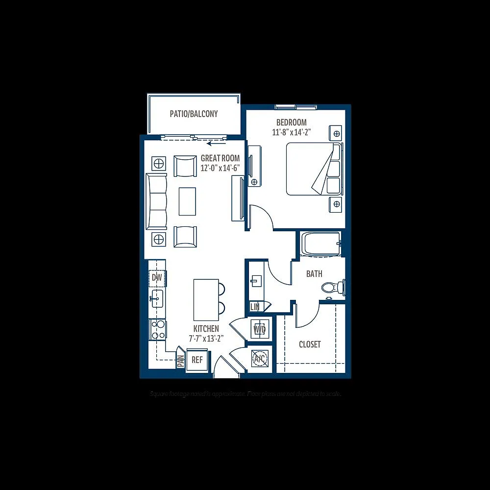 Floor plan A2-Surfside