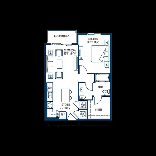 Floor plan A2-Surfside