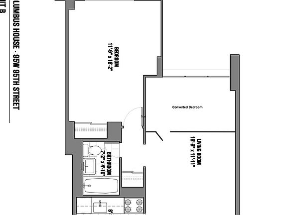 2nd image of 95 W 95th St APT 29B